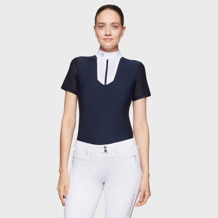 Samshield Apolline Premium Wedstrijdshirt Korte Mouwen Dames FW26 Wedstrijdshirts - Maddelin Equestrian