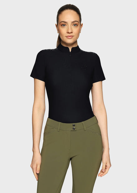 Samshield Bruna Premium Trainingshirt Dames Dames Shirts - Maddelin Equestrian Samshield