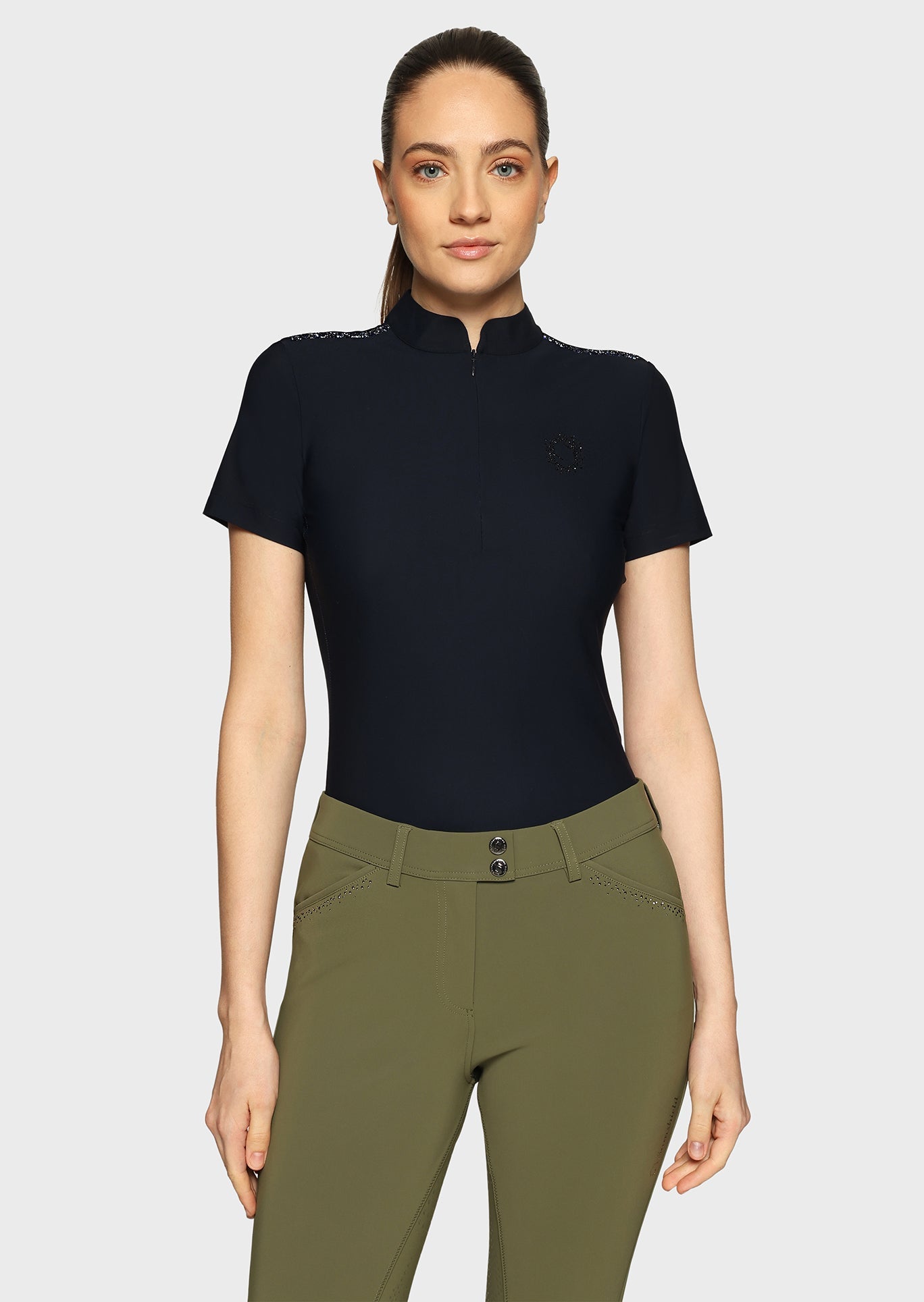 Samshield Bruna Premium Trainingshirt Dames Dames Shirts - Maddelin Equestrian Samshield