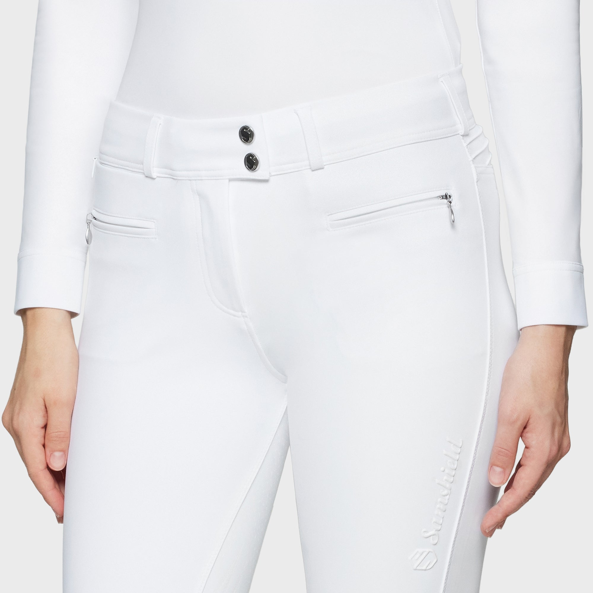 Samshield Chloe Rijbroek Dames Full Grip Hoge Taille Dames Rijbroeken - Maddelin Equestrian Samshield