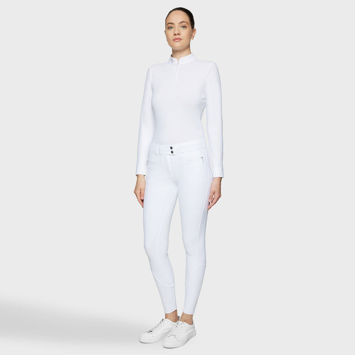 Samshield Chloe Rijbroek Dames Full Grip Hoge Taille Dames Rijbroeken - Maddelin Equestrian Samshield