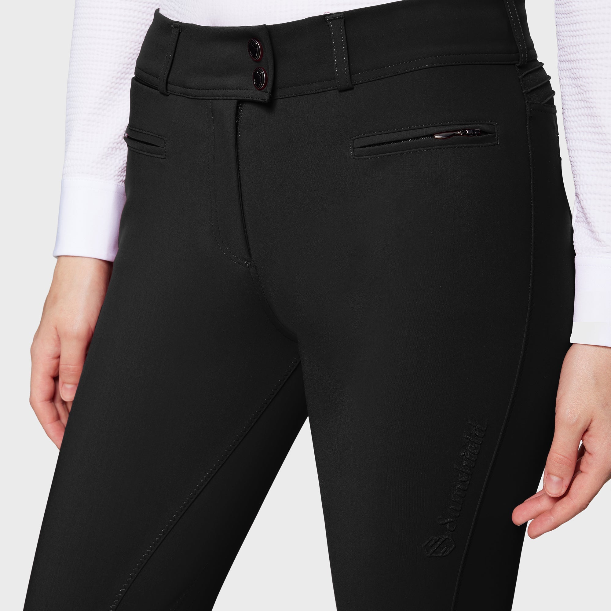 Samshield Chloe Rijbroek Dames Full Grip Hoge Taille Dames Rijbroeken - Maddelin Equestrian Samshield