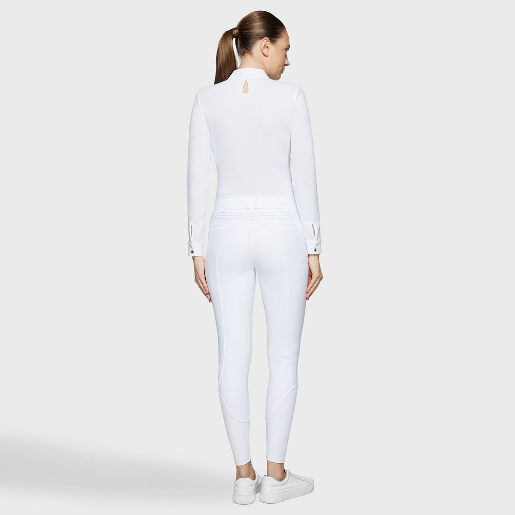 Samshield Chloe Rijbroek Dames Full Grip Hoge Taille Dames Rijbroeken - Maddelin Equestrian Samshield
