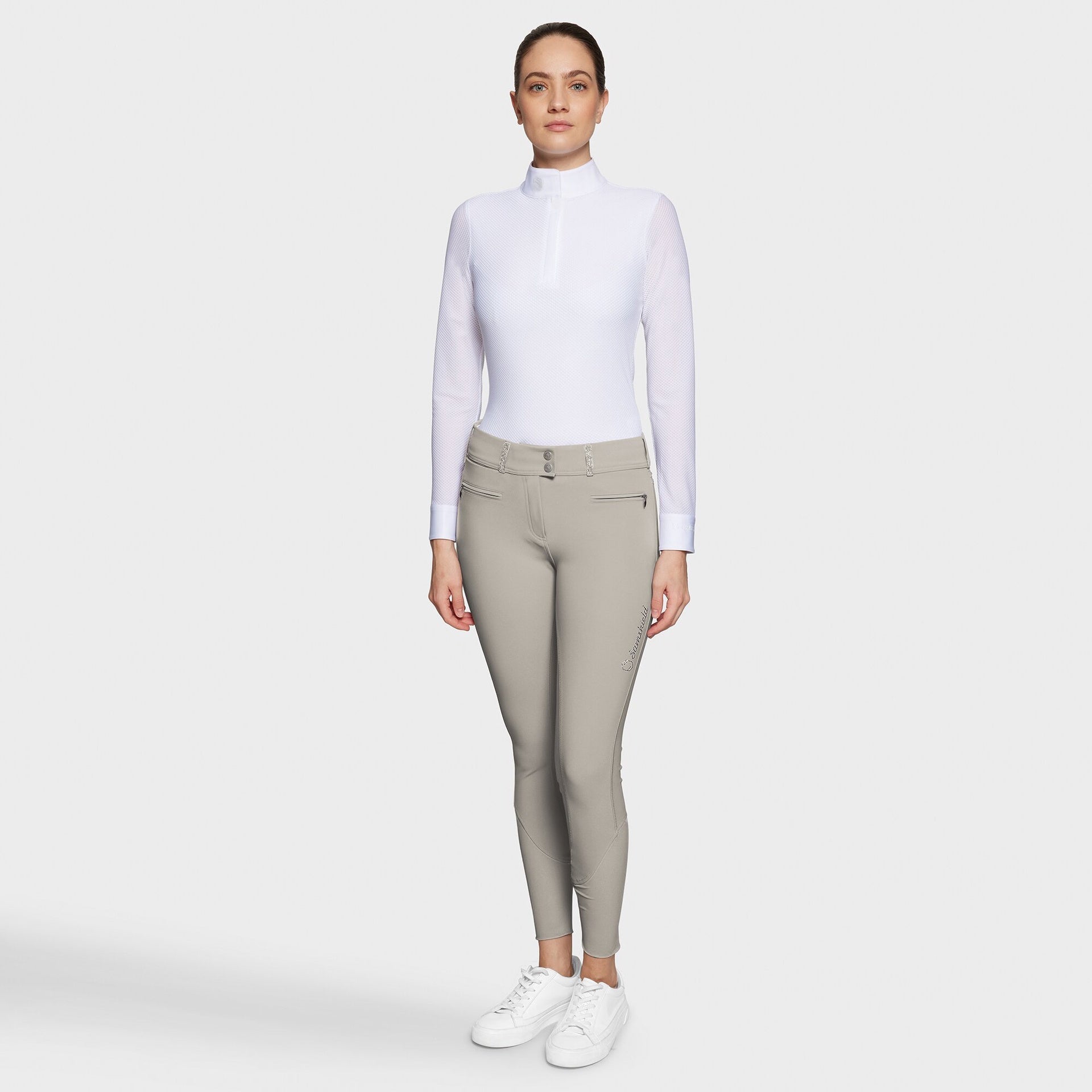 Samshield Clara Knie Grip Rijbroek Dames SS25 Dames Rijbroeken - Maddelin Equestrian Samshield