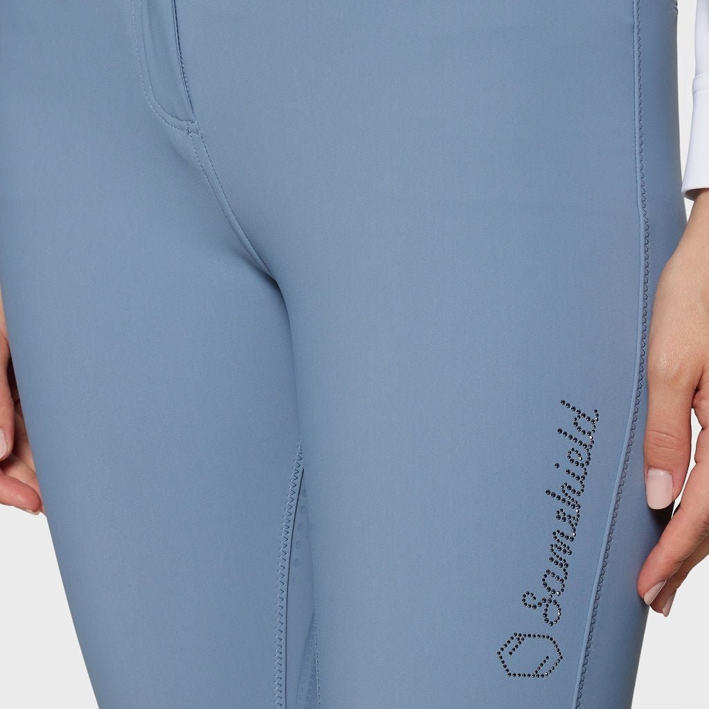 Samshield Claranova Crystal Fabric Full Grip Rijbroek Dames FW24 Dames Rijbroeken - Maddelin Equestrian Samshield