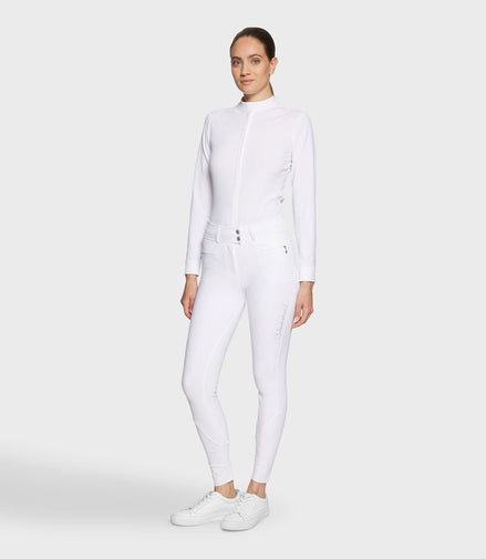 Samshield Claranova Crystal Fabric Full Grip Rijbroek Dames FW24 Dames Rijbroeken - Maddelin Equestrian Samshield