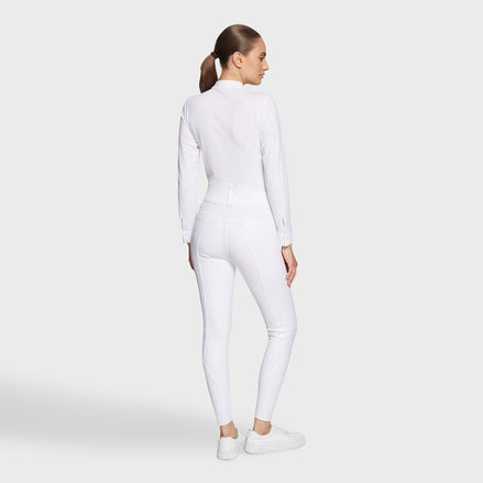 Samshield Claranova Crystal Fabric Full Grip Rijbroek Dames FW24 Dames Rijbroeken - Maddelin Equestrian Samshield