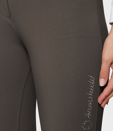 Samshield Claranova Crystal Fabric Full Grip Rijbroek Dames FW24 Dames Rijbroeken - Maddelin Equestrian Samshield