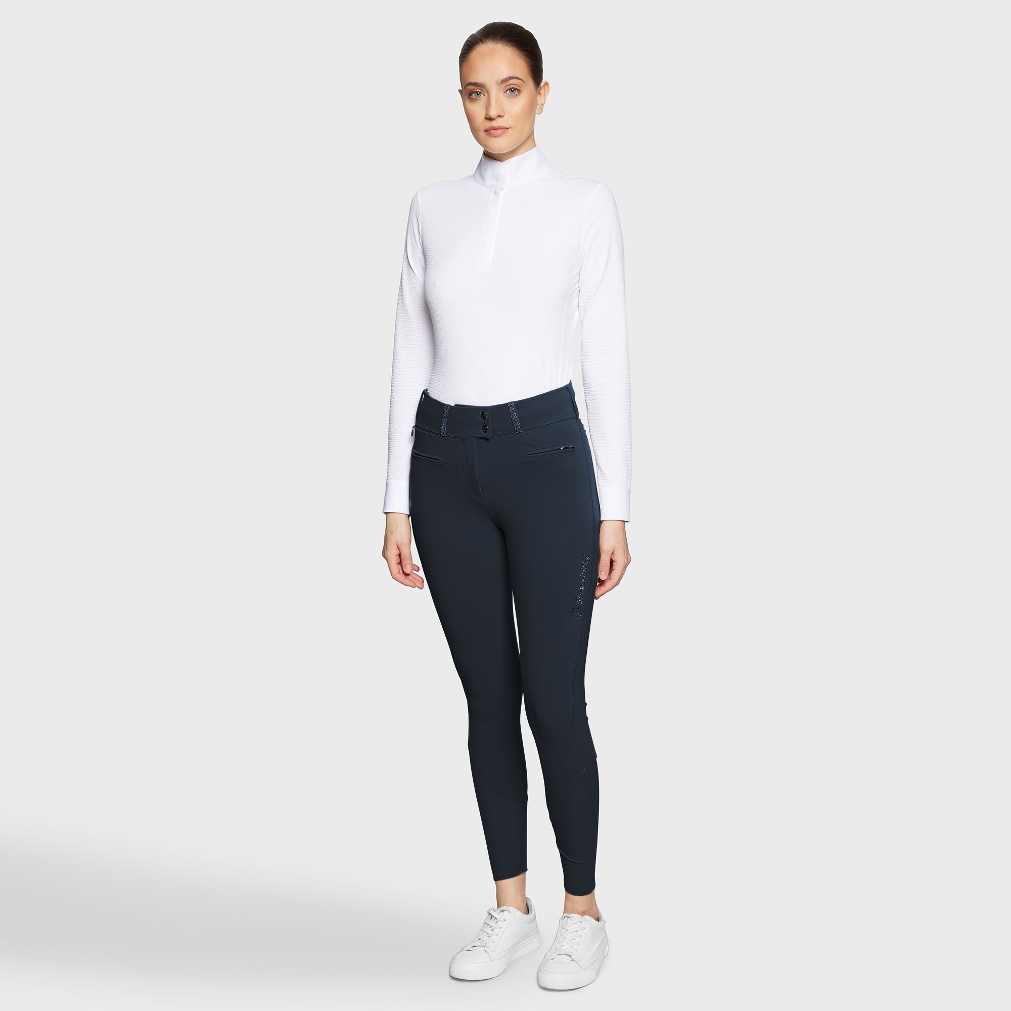 Samshield Claranova Full Grip Hoge Taille Dames Dames Rijbroeken - Maddelin Equestrian Samshield