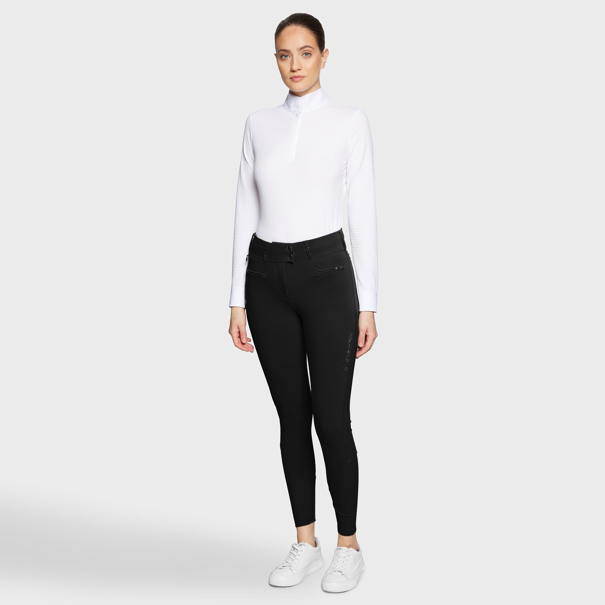 Samshield Claranova Full Grip Hoge Taille Dames Dames Rijbroeken - Maddelin Equestrian Samshield