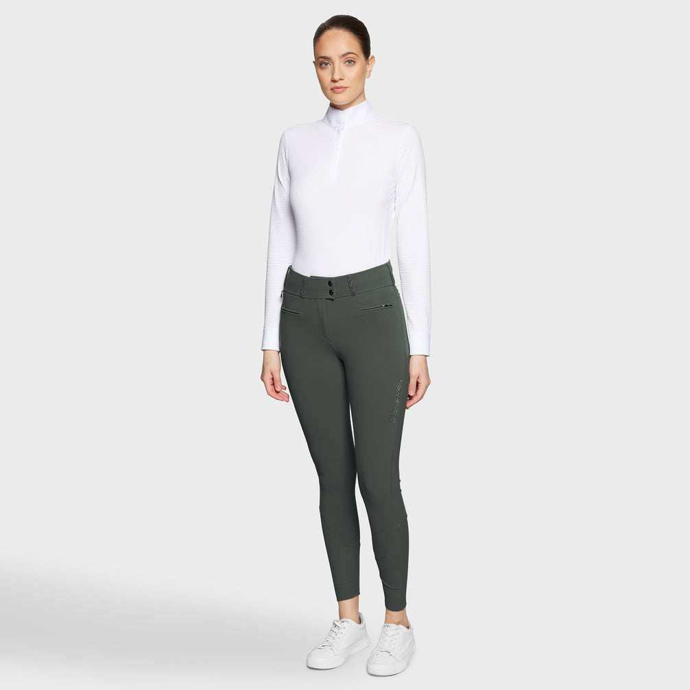 Samshield Claranova Full Grip Hoge Taille Dames Dames Rijbroeken - Maddelin Equestrian Samshield