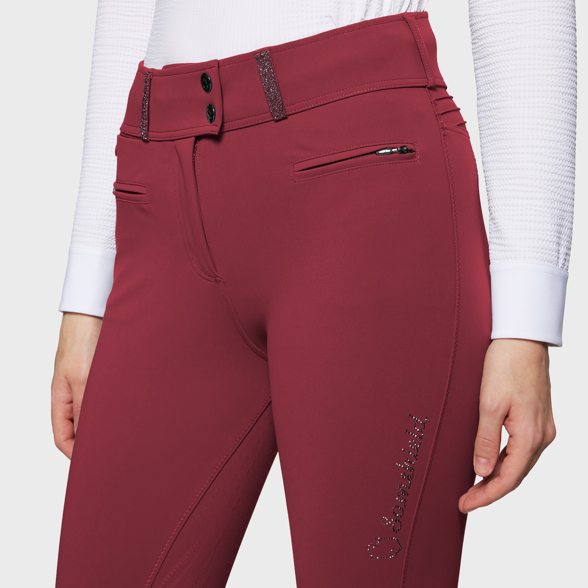 Samshield Claranova Full Grip Hoge Taille Dames Dames Rijbroeken - Maddelin Equestrian Samshield