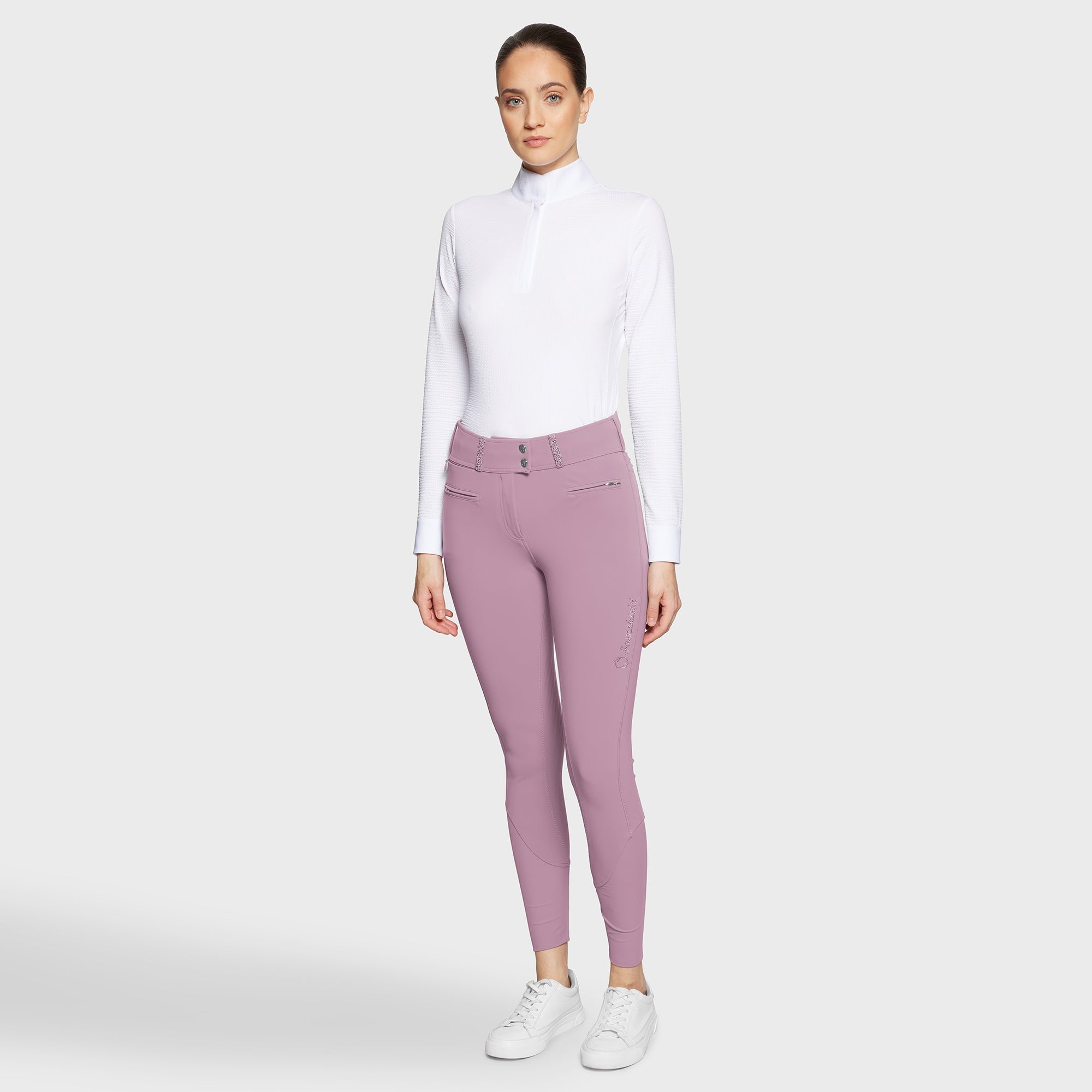 Samshield Claranova Full Grip Hoge Taille Dames Dames Rijbroeken - Maddelin Equestrian Samshield