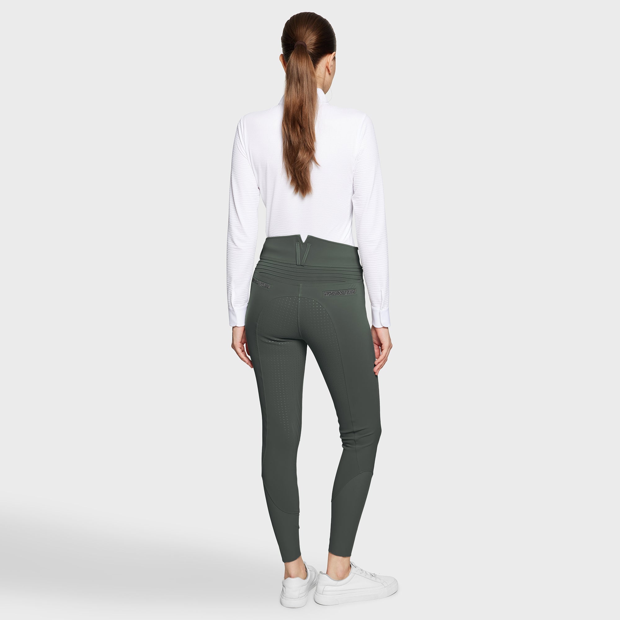 Samshield Claranova Full Grip Hoge Taille Dames Dames Rijbroeken - Maddelin Equestrian Samshield