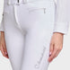 Samshield Claranova Full Grip Rijbroek Dames FW26 Wit - detail - Maddelin Equestrian