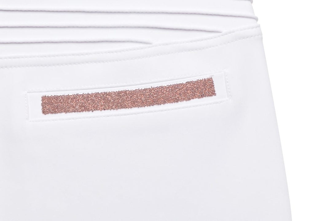 Samshield Dames Rijbroek Clara Full Grip Champagne Dames Rijbroeken - Maddelin Equestrian Samshield