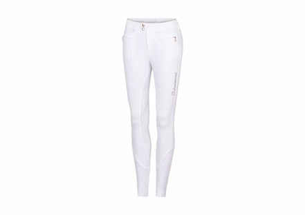 Samshield Dames Rijbroek Clara Full Grip Champagne Dames Rijbroeken - Maddelin Equestrian Samshield