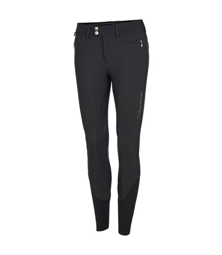 Samshield Dames Rijbroek Clara Full Grip Champagne Dames Rijbroeken - Maddelin Equestrian Samshield