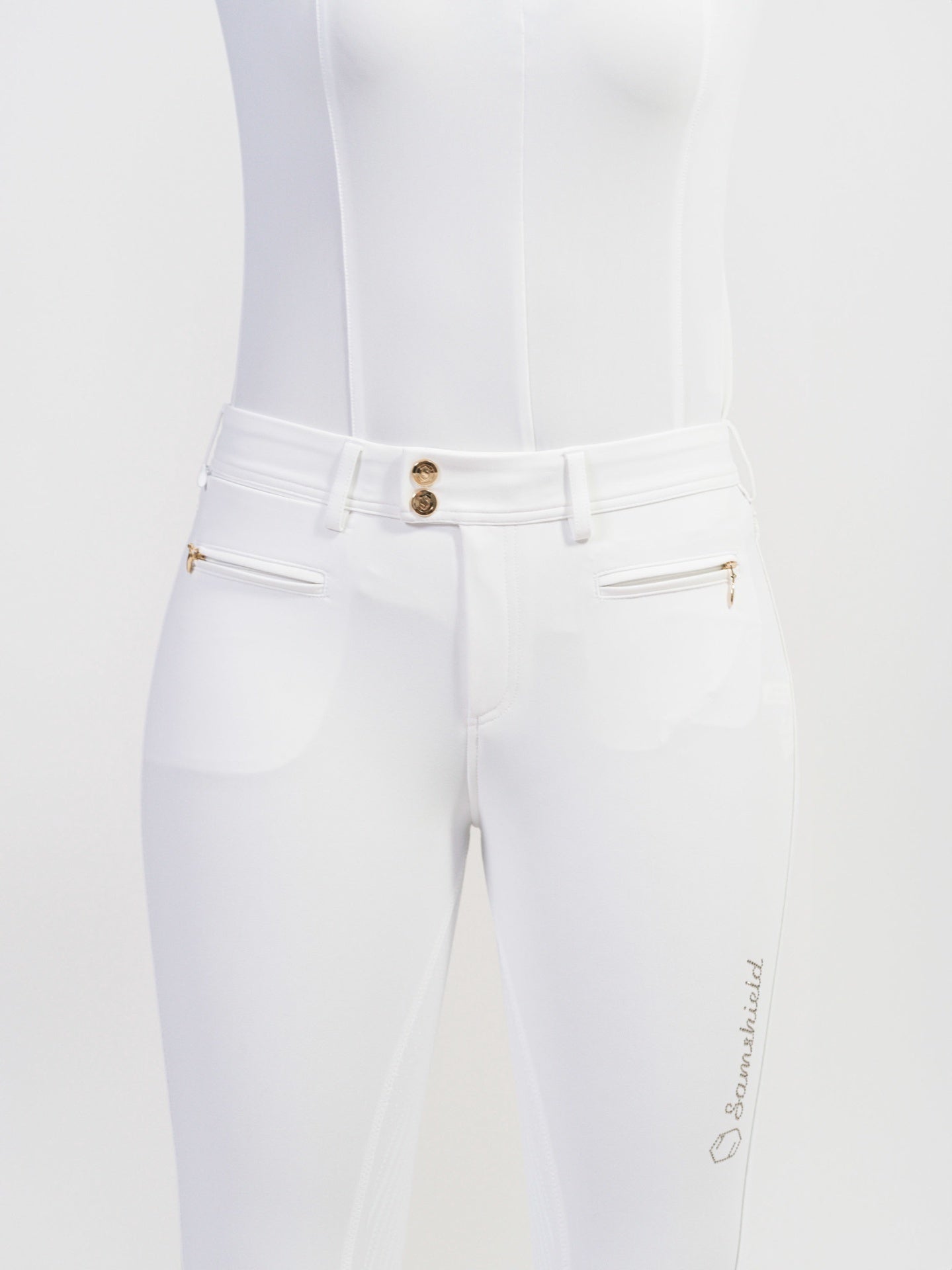 Samshield Dames Rijbroek Diane Boreal Full Grip Champagne Dames Rijbroeken - Maddelin Equestrian Samshield