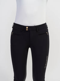 Samshield Dames Rijbroek Diane Boreal Full Grip Champagne Dames Rijbroeken - Maddelin Equestrian Samshield