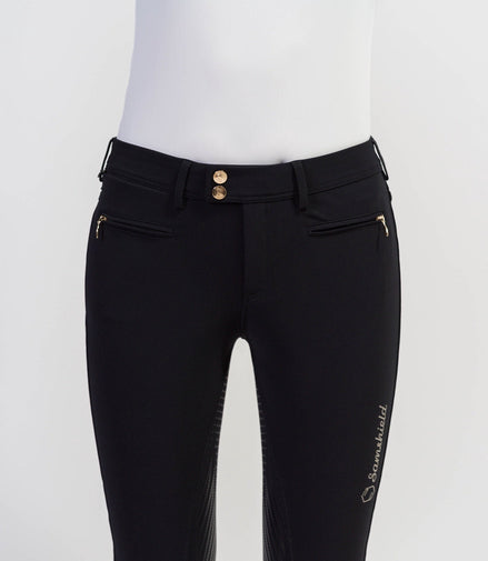 Samshield Dames Rijbroek Diane Boreal Full Grip Champagne Dames Rijbroeken - Maddelin Equestrian Samshield