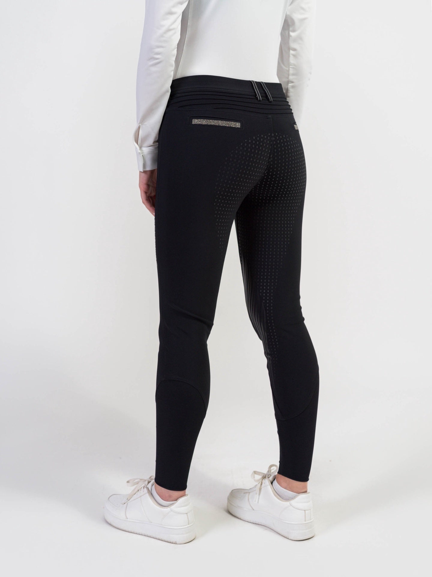 Samshield Dames Rijbroek Diane Boreal Full Grip Champagne Dames Rijbroeken - Maddelin Equestrian Samshield