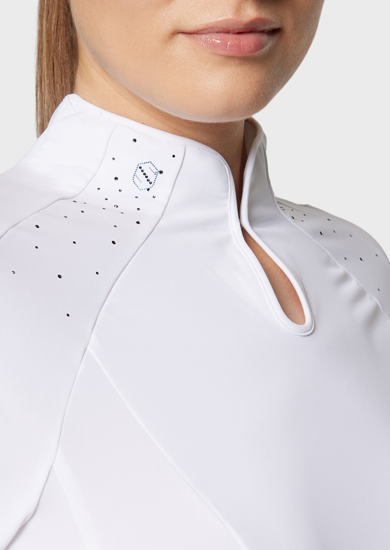 Samshield Elsa Boreal Wedstrijdshirt Dames Wedstrijdshirts - Maddelin Equestrian Samshield