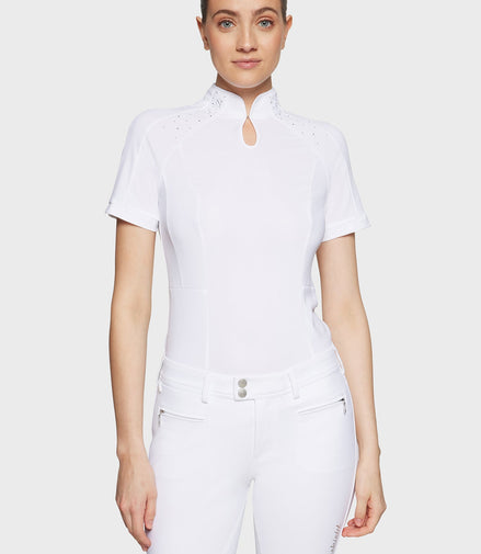 Samshield Elsa Boreal Wedstrijdshirt Dames Wedstrijdshirts - Maddelin Equestrian Samshield
