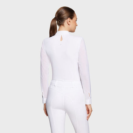 Samshield Faustine Boreal LS Wedstrijdshirt Dames Wedstrijdshirts - Maddelin Equestrian Samshield