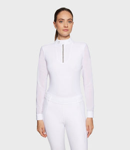Samshield Faustine Boreal LS Wedstrijdshirt Dames Wedstrijdshirts - Maddelin Equestrian Samshield