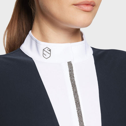 Samshield Faustine Boreal LS Wedstrijdshirt Dames Wedstrijdshirts - Maddelin Equestrian Samshield