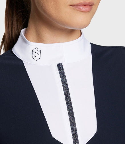 Samshield Faustine Boreal LS Wedstrijdshirt Dames Wedstrijdshirts - Maddelin Equestrian Samshield