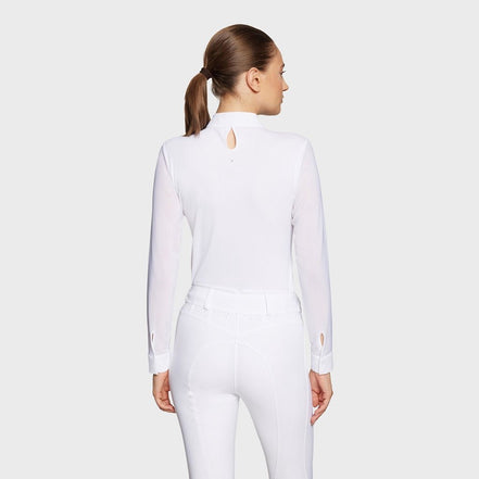 Samshield Faustine Boreal LS Wedstrijdshirt Dames Wedstrijdshirts - Maddelin Equestrian Samshield