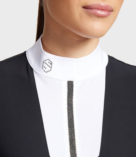 Samshield Faustine Boreal LS Wedstrijdshirt Dames Wedstrijdshirts - Maddelin Equestrian Samshield