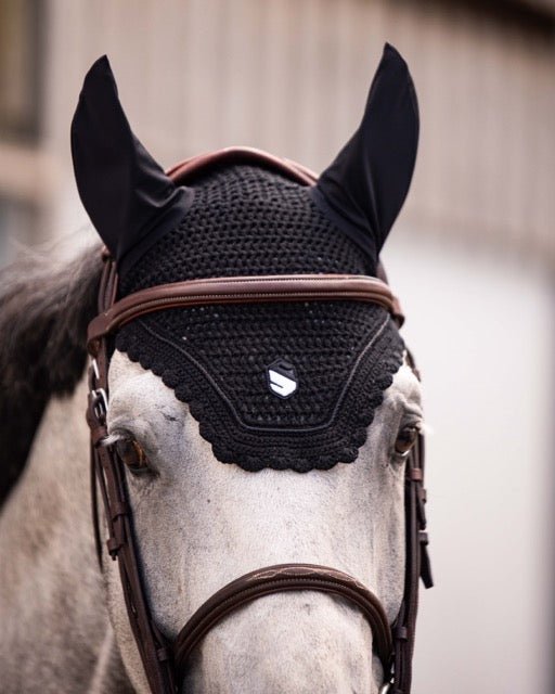 Samshield Flyshield Oornetje Embroidery Oornetjes - Maddelin Equestrian Samshield