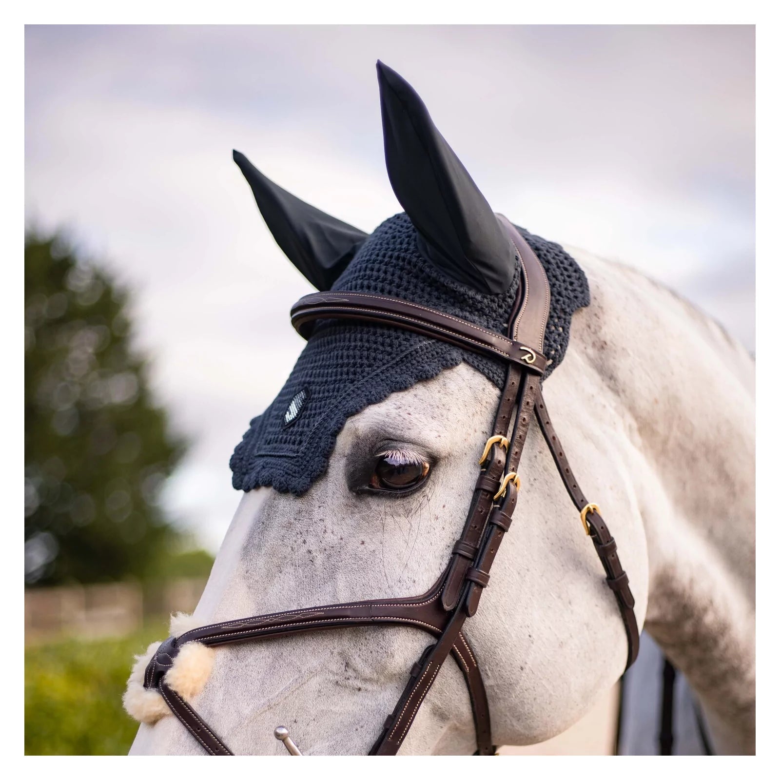 Samshield Flyshield Oornetje Swarovski Oornetjes - Maddelin Equestrian Samshield