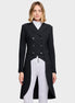 Samshield Frac Crystal Rain Dressuurfrac Dames FW26 Zwart - voorkant - Maddelin Equestrian