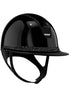 Samshield Glossy Black 2.0 Frontal Band Glacier Trim & Blazon Matt Black Samshield - Maddelin Equestrian Samshield