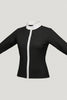 Samshield Julia Crystal Leaf Long Sleeve Women Shirt Texturized Wedstrijdshirts - Maddelin Equestrian Samshield