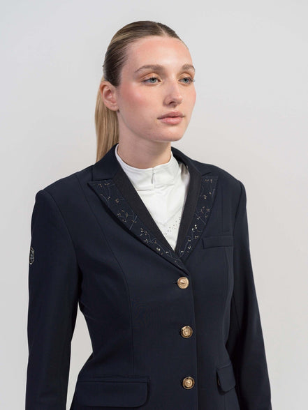 Samshield Louisa Crystal Leaf Dames Jas Wedstrijdjassen - Maddelin Equestrian Samshield