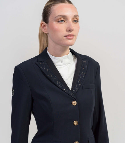 Samshield Louisa Crystal Leaf Dames Jas Wedstrijdjassen - Maddelin Equestrian Samshield