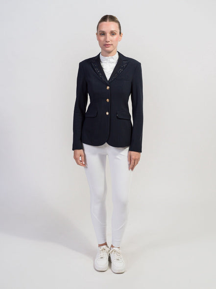 Samshield Louisa Crystal Leaf Dames Jas Wedstrijdjassen - Maddelin Equestrian Samshield