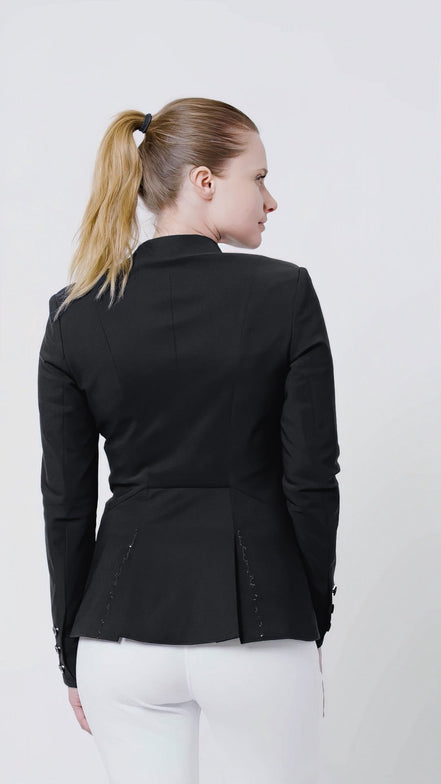 Samshield Louisa Crystal Leaf Dames Jas Wedstrijdjassen - Maddelin Equestrian Samshield