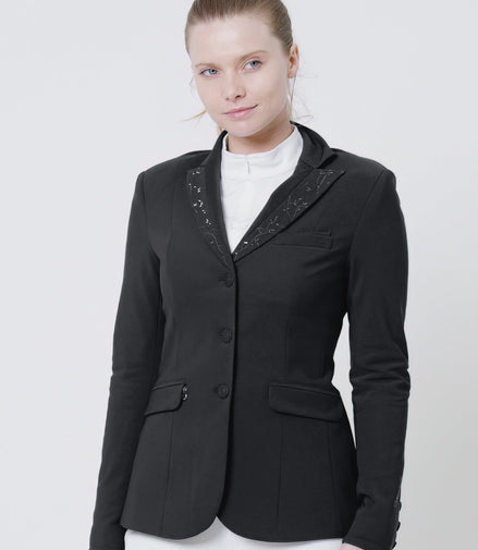 Samshield Louisa Crystal Leaf Dames Jas Wedstrijdjassen - Maddelin Equestrian Samshield