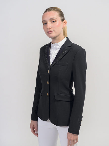 Samshield Louisa Crystal Leaf Dames Jas Wedstrijdjassen - Maddelin Equestrian Samshield