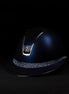 Samshield Miss Glossy Blue Frontal band + Blazon Ultra Fine Rocks Cosmic Nights Samshield - Maddelin Equestrian Samshield