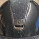Samshield Miss Glossy Crystal Intarsia Chrome Black Samshield - Maddelin Equestrian Samshield