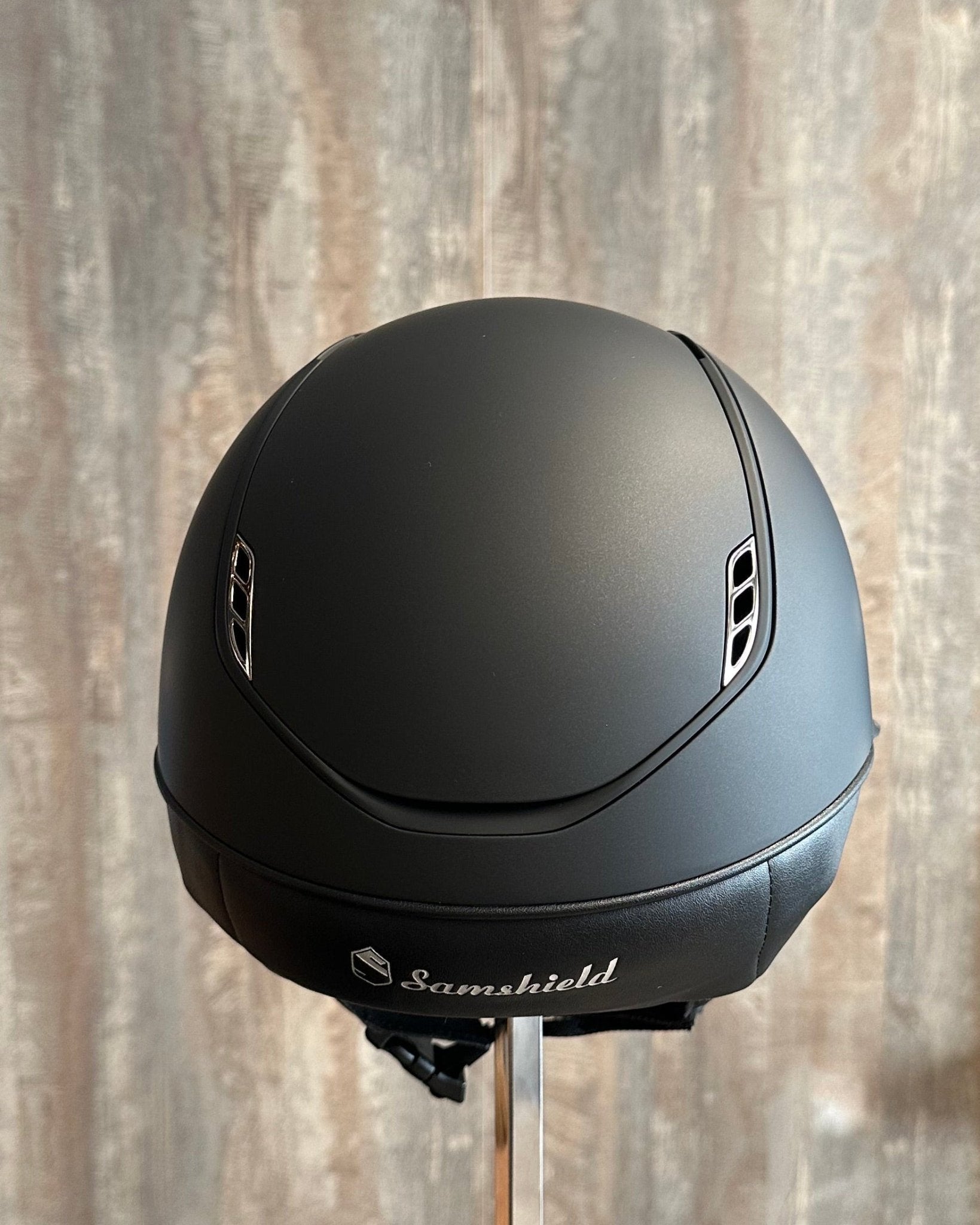Samshield Miss Shadowmatt Black Blason Ultra Fine Rock Black Samshield - Maddelin Equestrian Samshield