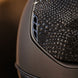 Samshield Miss Shadowmatt Crystal Intarsia Chrome Black Samshield - Maddelin Equestrian Samshield