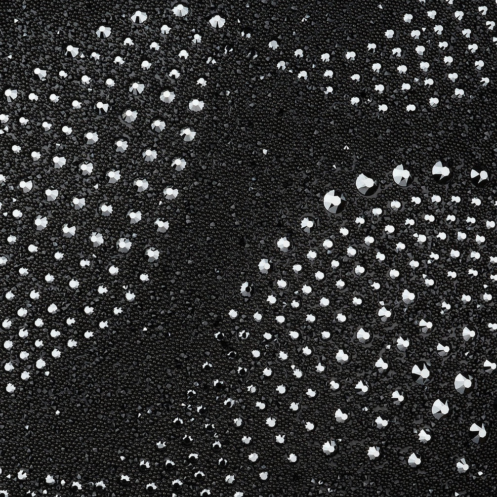 Samshield Miss Shadowmatt Crystal Intarsia Chrome Black Samshield - Maddelin Equestrian Samshield